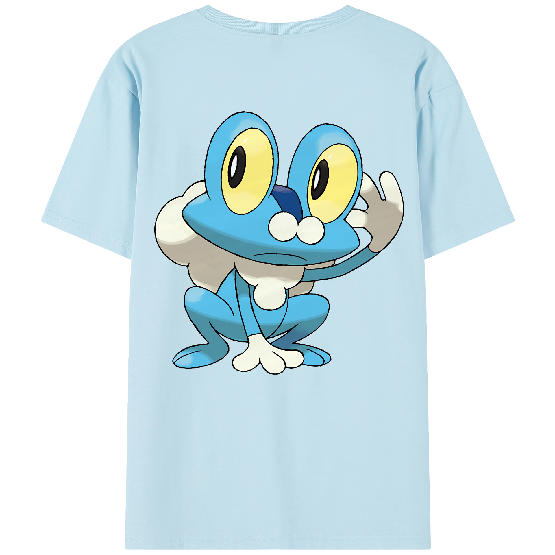 （画像用） ポケットモンスター Pokémon 綿100％半袖Tシャツ（背面プリント）